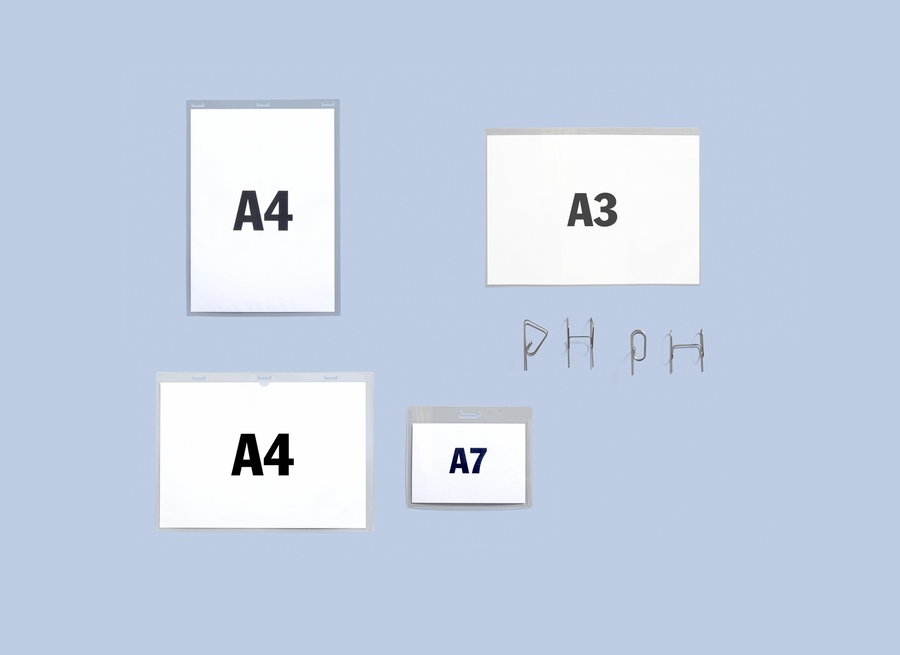 Skyltfickor och klämmor LRD